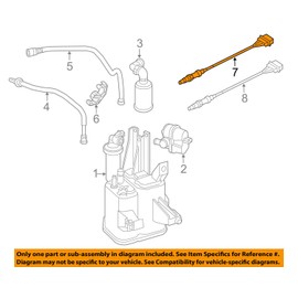 Volkswagen OEM Oxygen Sensor fits Jetta Beetle,Passat with 1.8 Engine 2014-2018, Upstream O2