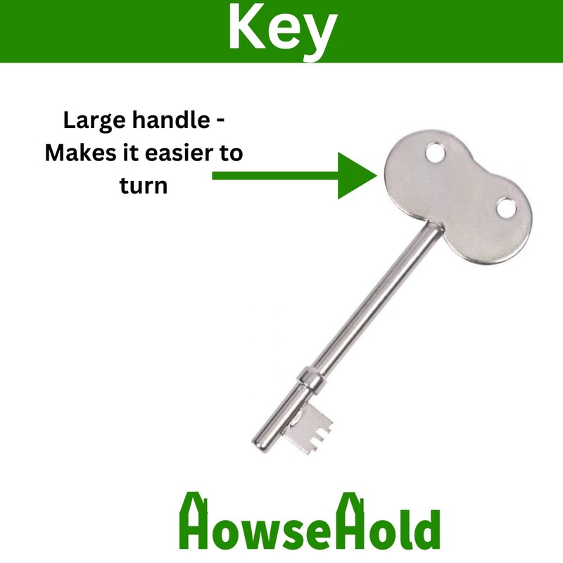 Howsehold Disabled Toilet Key UK [3 Pack] Radar Key for