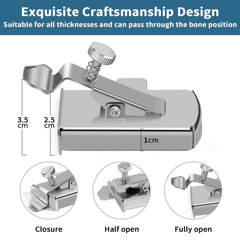 OuMaiFeng Magnetic Seam Guide for Sewing Machines, Sewing Machine Quilting