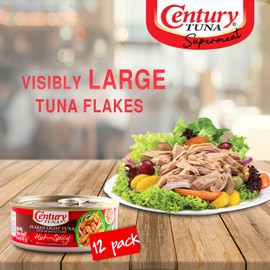 Century Tuna Hot and Spicy, 4.9 Ounce (Pack of 12)