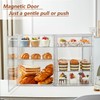LXLXXL Bread Box For Kitchen Countertop Pastry Bakery Display Case