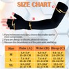 Zuscot Copper Long Compression Arthritis Glove with Wrist Strap (1