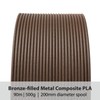 Protopasta Bronze Filled PLA 3D Printer Filament | ProtoPlant Metal-Filled