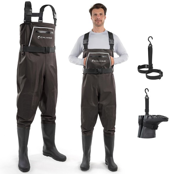 Calamus WaveWalker Fishing Waders for Men & Women, 100% Waterproof