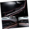 Mikinona Decoration Moulding Trim Strip Car Decor Red