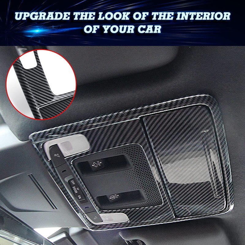 x xotic tech Interior Roof Reading Light Panel Cover Trim,