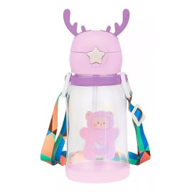 Maíz Botella Agua Infantil Cantimplora Portatil Correa Kawai Reno