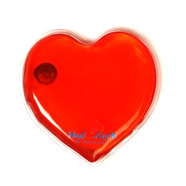 Heat in a Click Instant Re-Useable Heat Pack Heart Shape (Colour Varies)