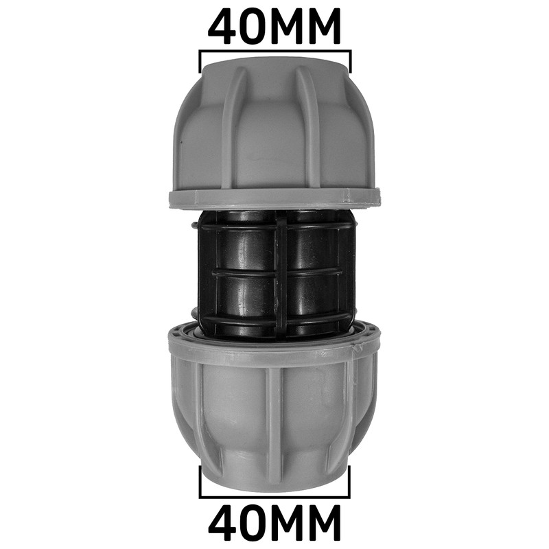 mdpe Water Pipe Compression Joiner/Straight Repair Fittings for Drinking Water/Irrigation