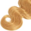 4x4 Honey Blonde Lace Closure Unprocessed Human Hair 150% Density