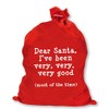 Christmas Santa Sack - I've Been Very Good - 60x50