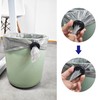6 Pcs Black Trash Bag Holder - Reusable Trash Liner