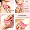 Guibell Set Cepillo Linfático y Gua Sha para Masaje Facial