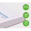 Weekly Employee Timesheet Pad, 1-Part 80gsm Paper (69530)