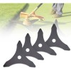 K-015 4pcs Cuchillas Triángulo Para Desbrozadora Highpower R