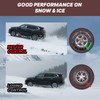 Snow Chains for Car Tires, Tire Chains for Pickups, SUVs,