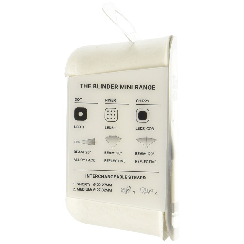 Knog Blinder Mini Chippy Front Headlight, Black