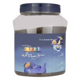 Society Pure Assam CTC Leaf Tea 32 Oz, 100% Pure Assam Chai Tea, Strong, Bold & Rich Assam Tea, Organic Chai Tea with Natural Ingredients Traditional Tea, Strong Tea, Brew as Hot Tea, 900 grams