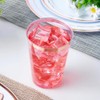 Vasos Elegantes de Pl?stico Transparente 12 Oz
