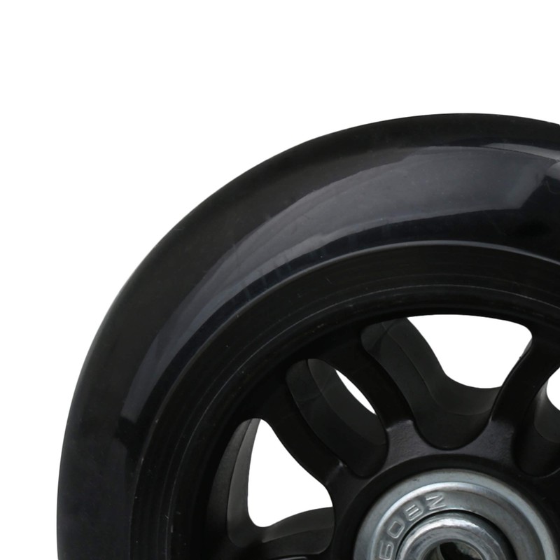 Mxfans 90 mm Luggage Suitcase Replacement Wheels 360 Mute Axles