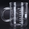 BORDSTRACT Measuring Cup, Caffeine Molecule Cup 3.5 x 4.5 in