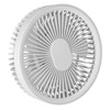 2 in 1 Desktop Fan ABS PP 4000mah 3 Gears