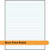 Quill A4 Bank Pad, 7-Hole Punched, Ruled, 60gsm, 90 Sheets,