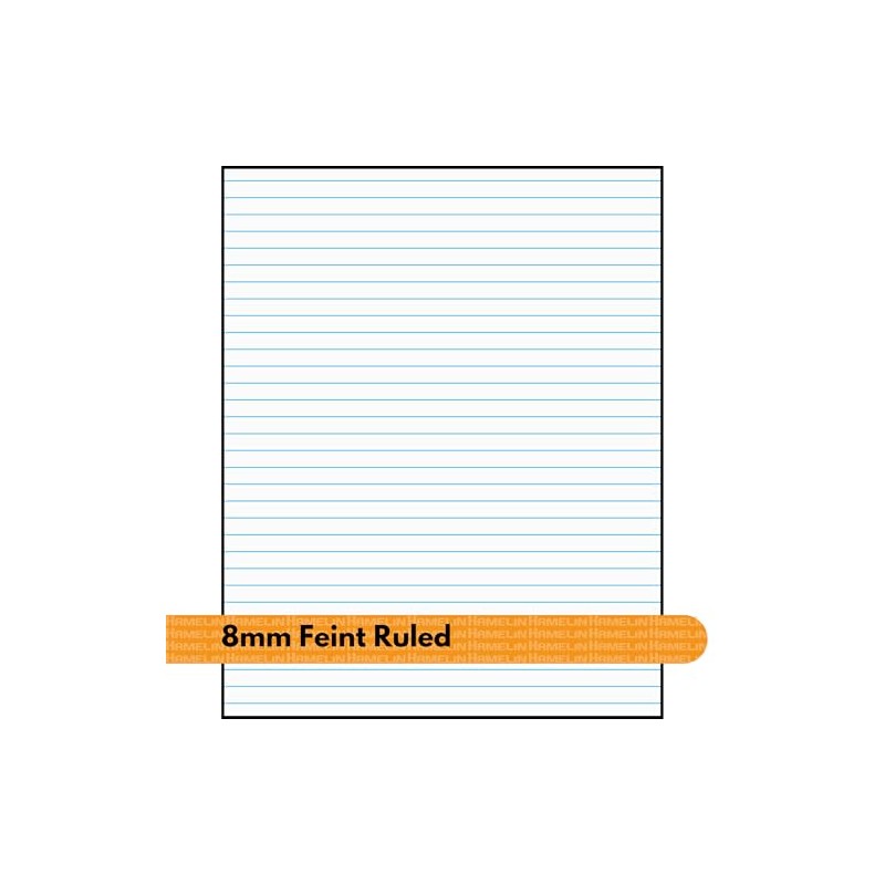 Quill A4 Bank Pad, 7-Hole Punched, Ruled, 60gsm, 90 Sheets,