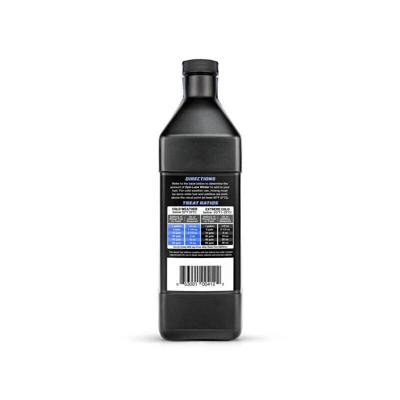 Opti-Lube Winter Formula Diesel Fuel Additive - Quart Treats up