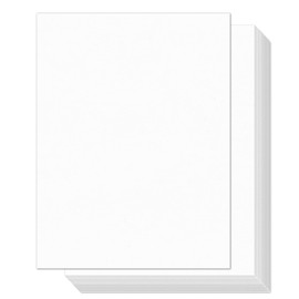 YINUOYOUJIA 100 Sheets White Cardstock 8.5 x 11" Thick Paper, 250gsm/92lb Construction Paper for Crafts,Card Making,Invitations,Printing,Drawing,Scrapbook Supplies.
