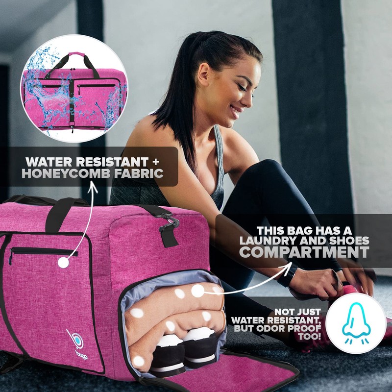 bago Holdall Bags for Men & Women - 40L Spacious