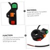 FUNOMOCYA Motorcycle Control Switch for Headlight Horn and Turn Signal