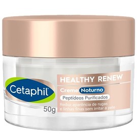 Cetaphil Healthy Renew Crema Noche Péptidos Purificados Reduce Líneas Finas Arrugas Mejora Firmeza Flexibilidad Piel Sensible