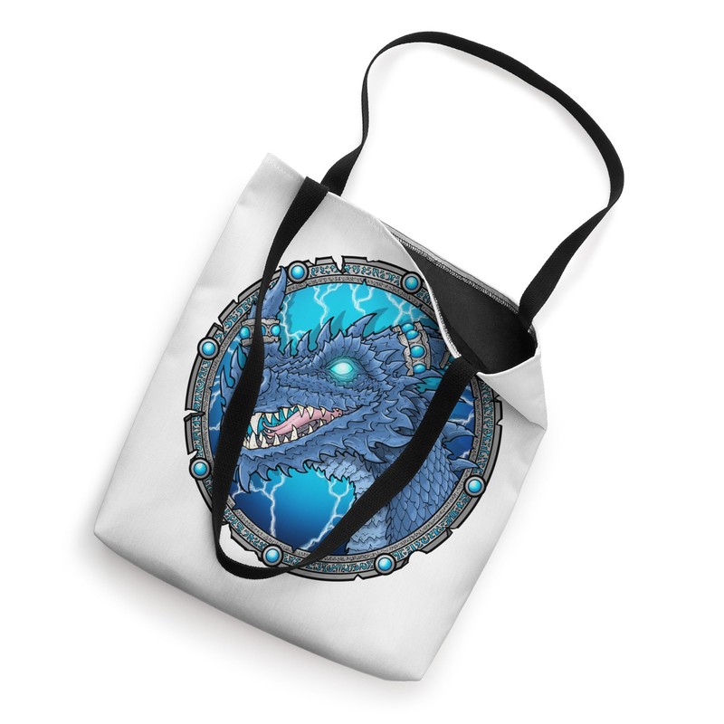 Blue Dragon Tote Bag