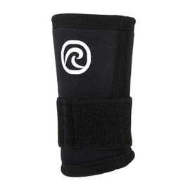 Rehband Power Max Neoprene Wrist Support Strength Training Stabilising Bandage for the Wrist with Extra Stabilisation Colour: Black, Size: M, Side: Right