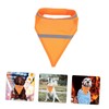 Totority 2pcs Reflective Dog Bandana Scarf Lightweight Triangle Bib for