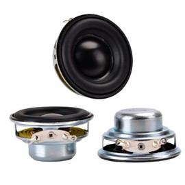 2PCS 40mm Full-Range Speaker 1.5" 4Ohm 5W Loudspeaker for Arduino