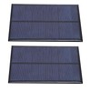 2Pcs Mini Solar Panel Epoxy Power Module Battery Polysilicon Industrial