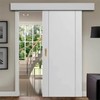 MOROBOR 18CM Self-Stick Rectangual Sliding Door Pulls, 2pcs Champagne Gold