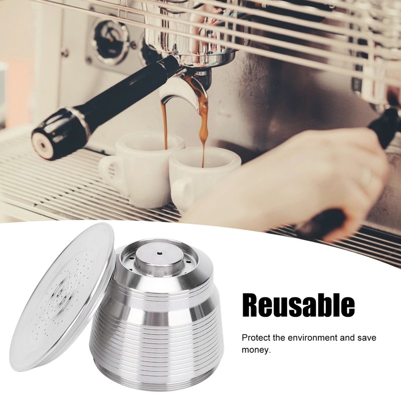 Coffee Capsule Set 304 Stainless Steel Reusable Refillable Filter Coffee