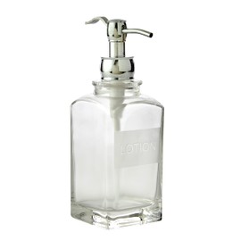 SKL Home Vern Yip Lincoln Lotion Dispenser, Clear