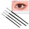 4 Uds. Pinceles para Sombra de Ojos, Cepillo Cómodo, Detalle