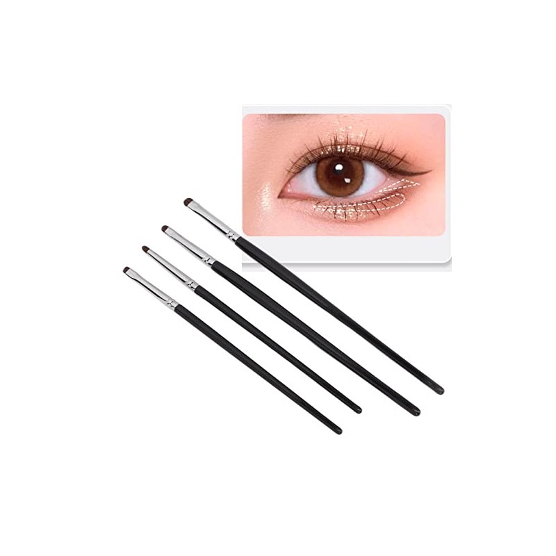 4 Uds. Pinceles para Sombra de Ojos, Cepillo Cómodo, Detalle