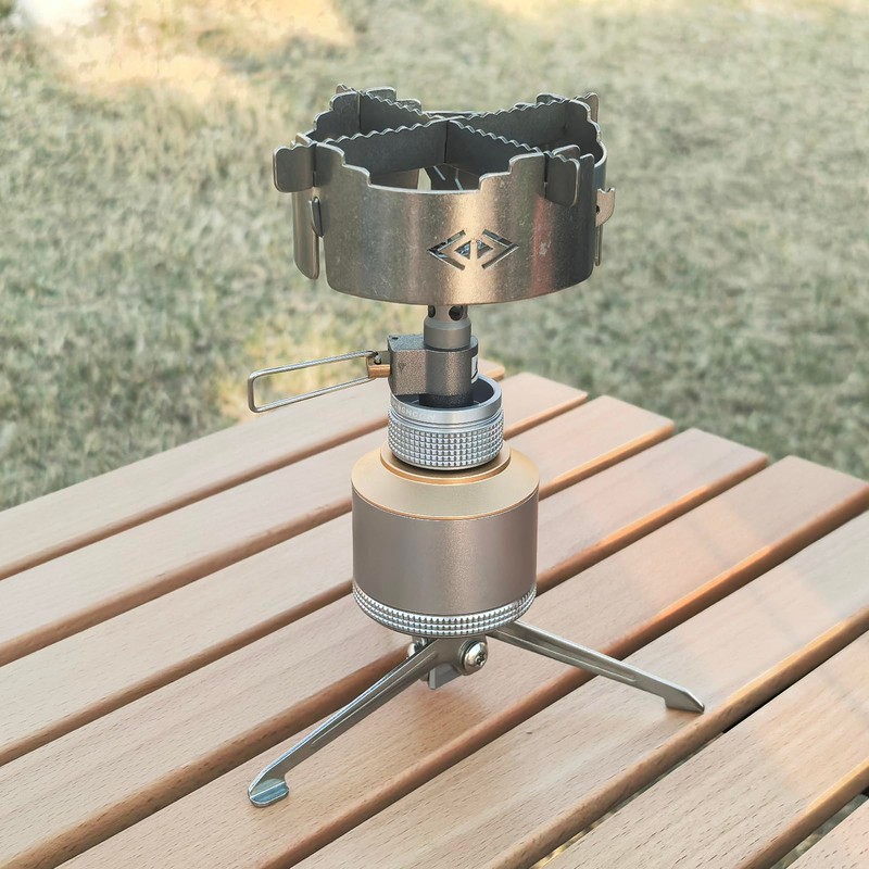 BRS 3000T Stove Windscreen Titanium Camp Stove Windshield with Storage