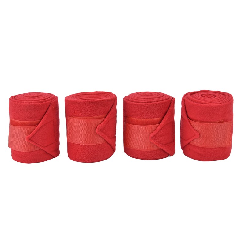 4Pcs Horse Leg Warp Self Adhesive Breathable Wear Resistant Animal