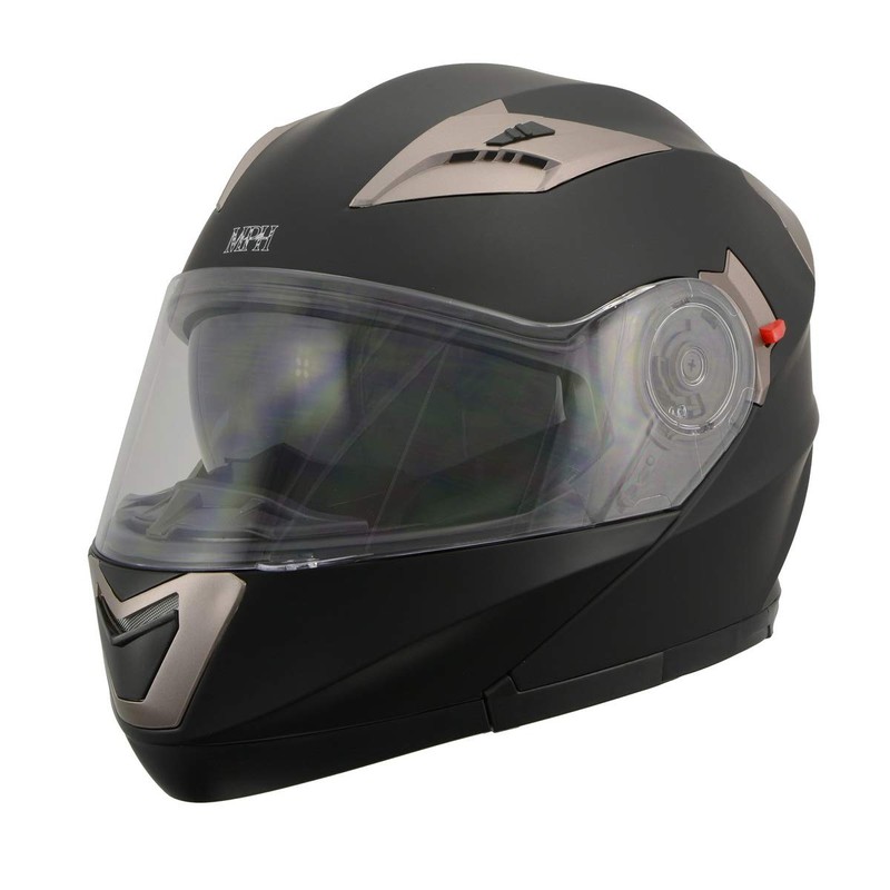Milwaukee Helmets Advanced Full-Face Motorcycle Modular Helmets for Biker w/Drop