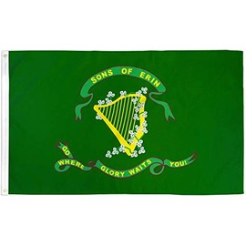 Sons of Erin Flag 3x5ft Poly