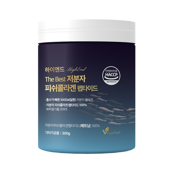 Vicaine 100% low molecular weight collagen peptide powder certified by the Food and Drug Administration / 비카인 식약청인증 저분자콜라겐펩타이드 분말 가루 100%