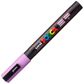 uni-ball Uni POSCA 186538 Marker Fine Bullet Tip 0.9-1.3mm Line Width Lavender Purple