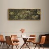 SIGNFORD Large Framed Canvas Print Wall Art Impressionist Garden Flowers